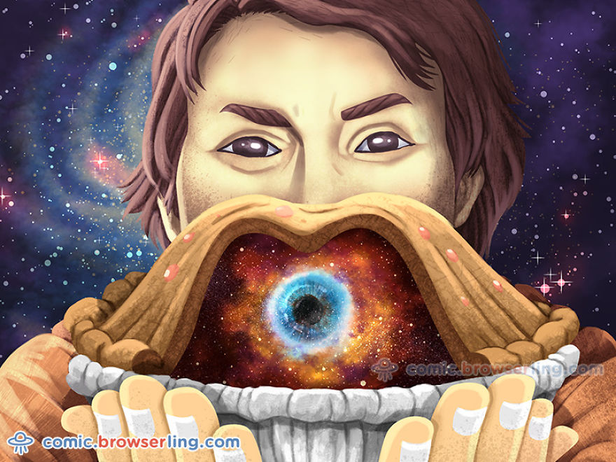 I Painted This Comic About Apple Pie