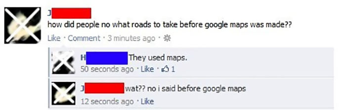 Before Google Maps