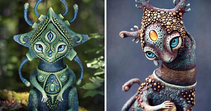 Mystical Creatures That Bring Light, Peace And Happiness By Ukrainian  Artist | Bored Panda