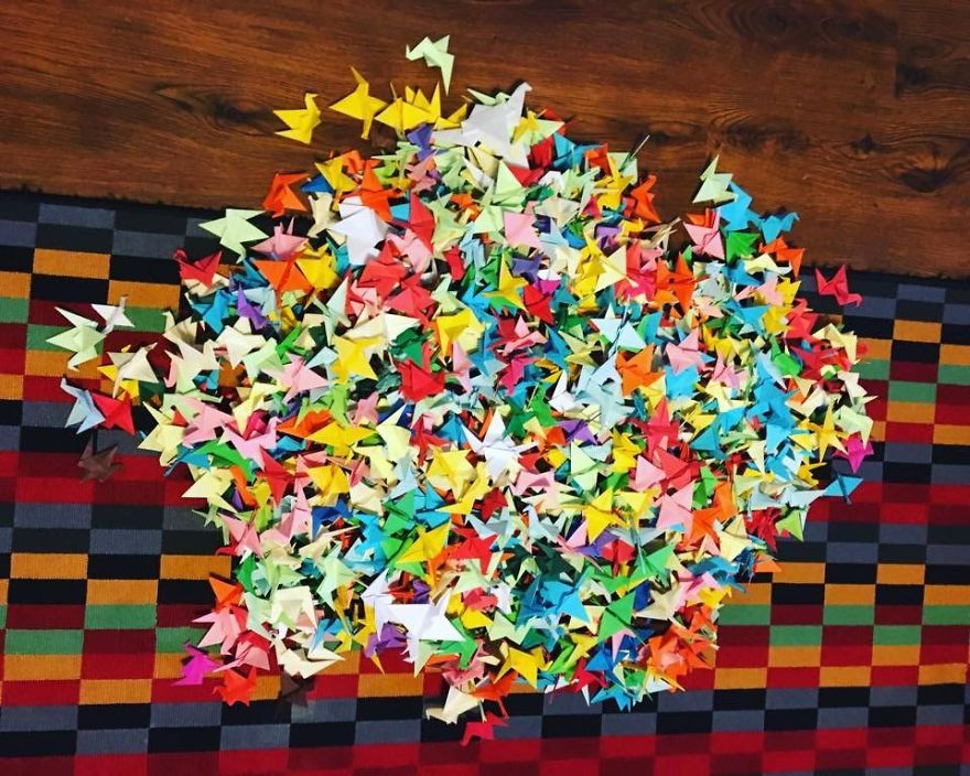 I Have Just Finished 1001 Origami Cranes