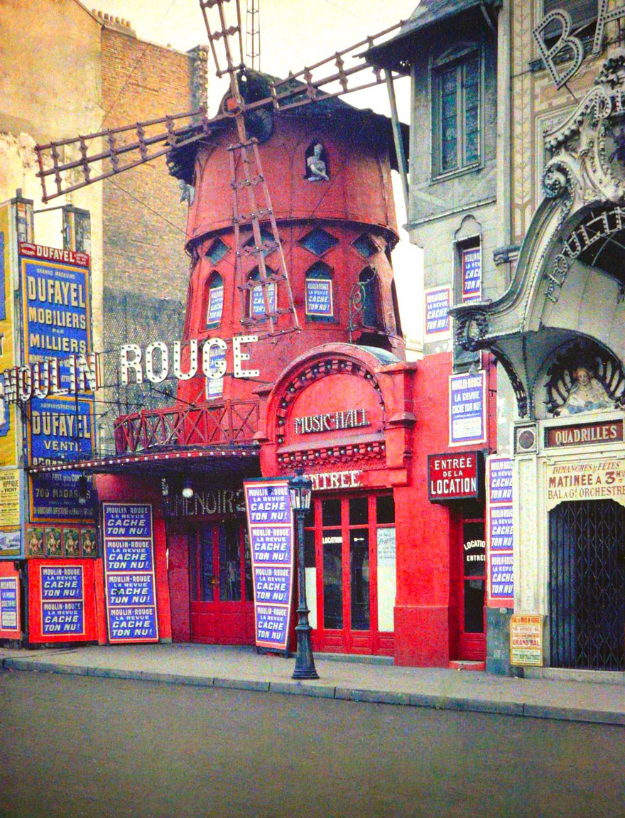 Moulin Rouge, Paris, 1914