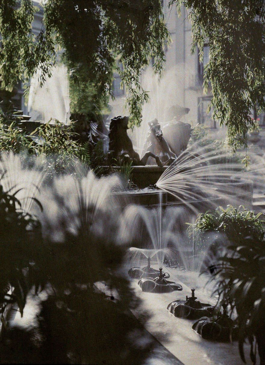The Neptune Fountain, Cheltenham, 1910