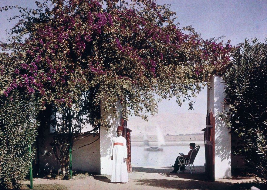 Else Reading By The Nile, 1920