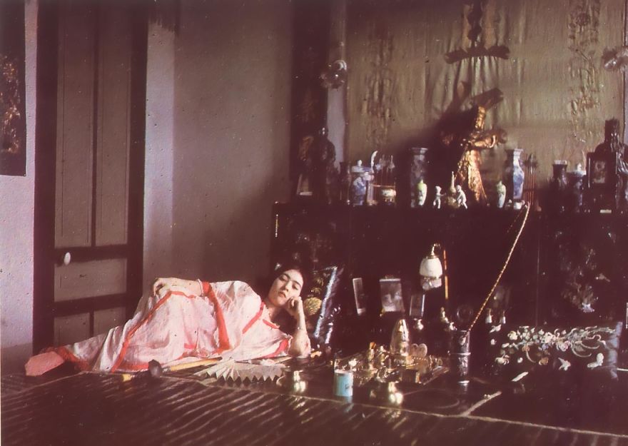Woman Smoking Opium, 1915
