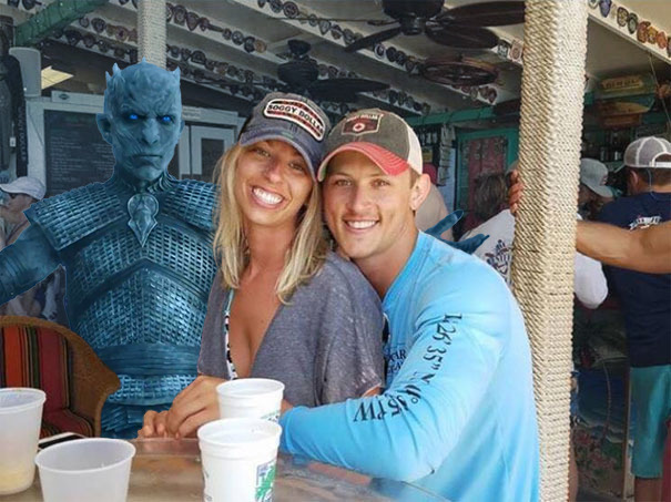 Night King Celebrates With The Lovely Couple
