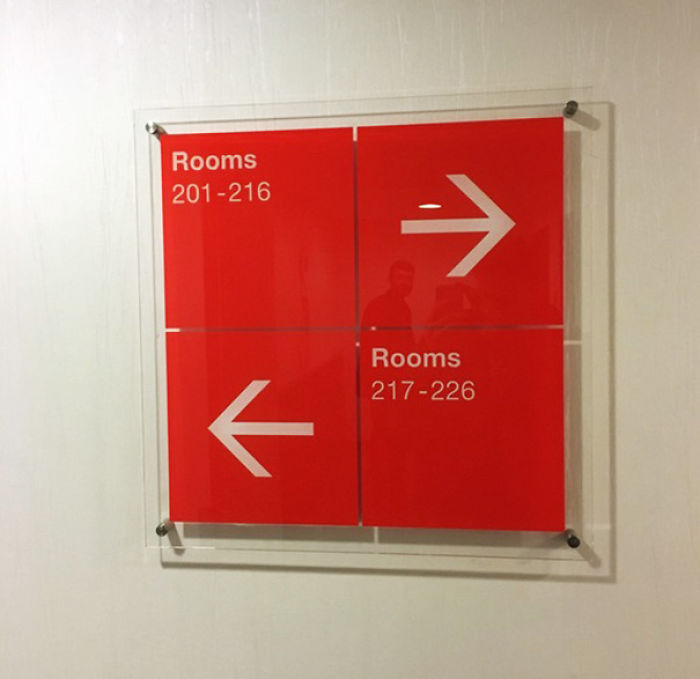 These Hotel Room Directions
