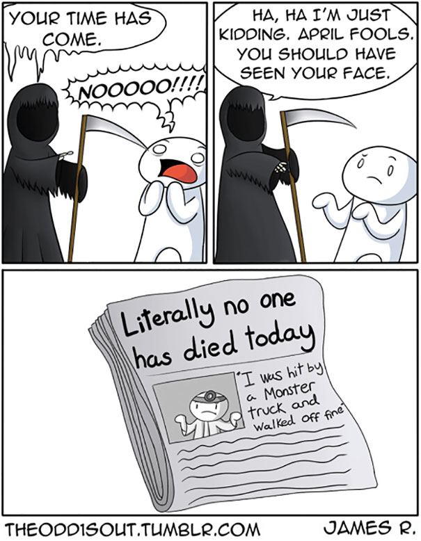 These 275 Funny Comics By Theodd1sout Have The Most Unexpected