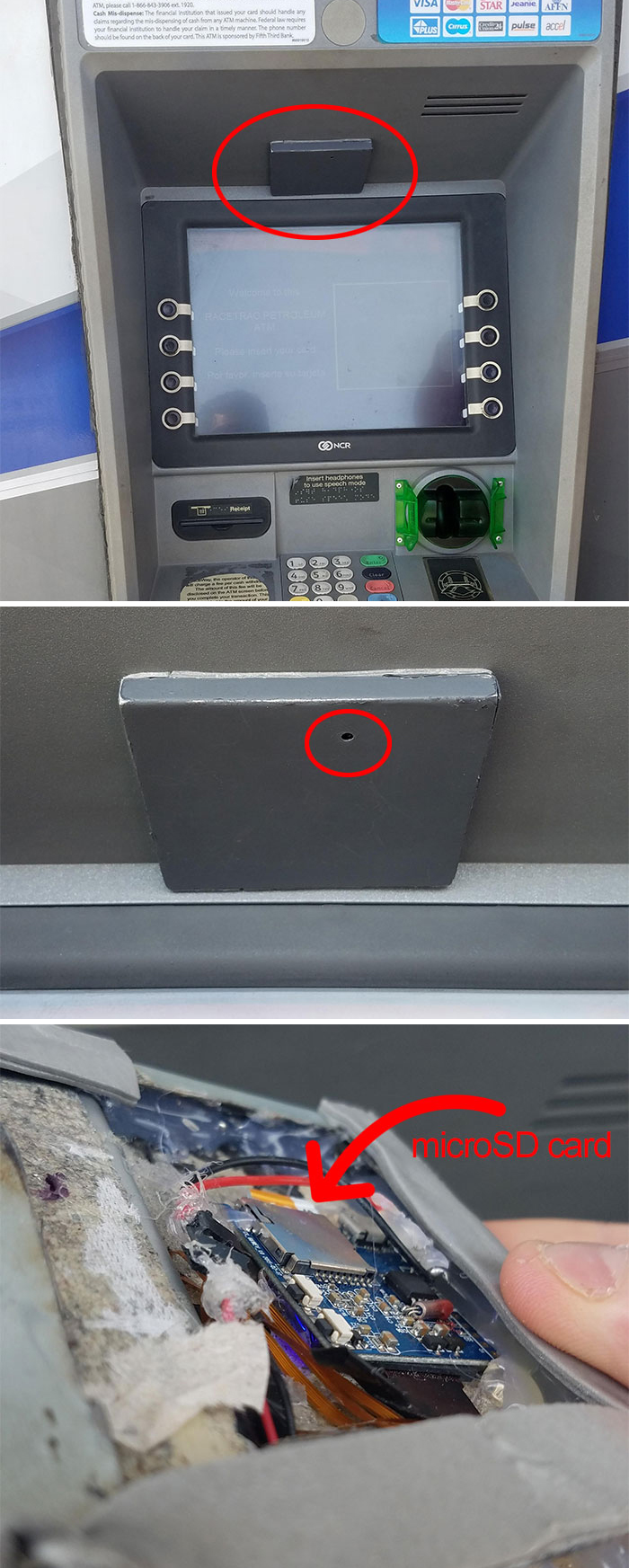 Went To An ATM I Frequently Use In Houston And Notice Something Different... What Is This Grey Box?