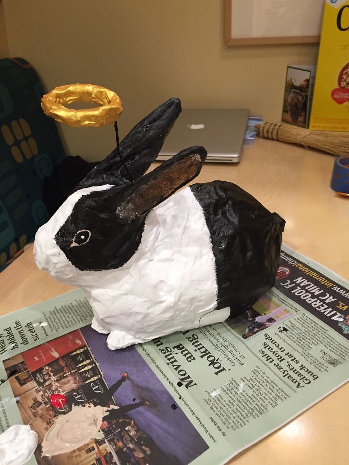 I Make Paper Mache Replicas Of Animals For My Friends Whose Pets Have Passed.
