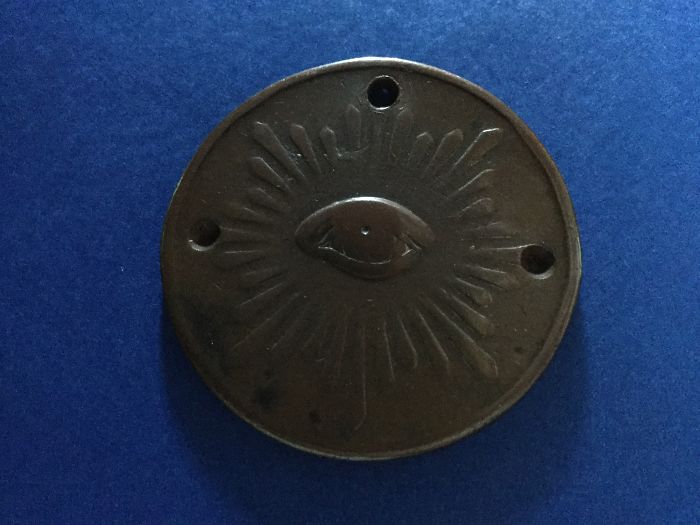 Old Bronze Medallion My 87-year-old Dad Carried For Most Of His Life. It's Now Mine To Carry.