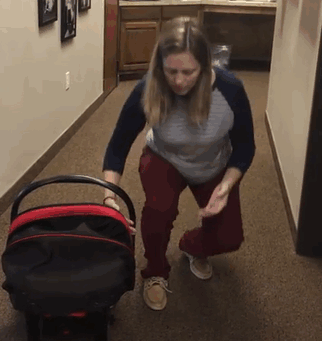 We've Been Carrying Baby Car Seats WRONG The Whole Time And Here's How To Do It Correctly