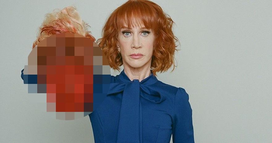Kathy Griffin Is Called For The Photo Shot Showing The Decapitated Donald Trump Kathy Griffin Is Called For The Photo Shot Showing The Decapitated Donald Trump