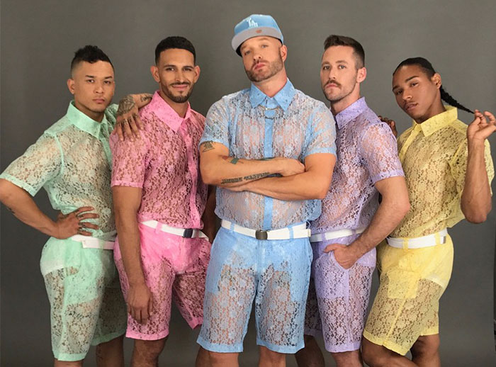 Lace Shorts For Men Exist And We Don’t Know What To Think
