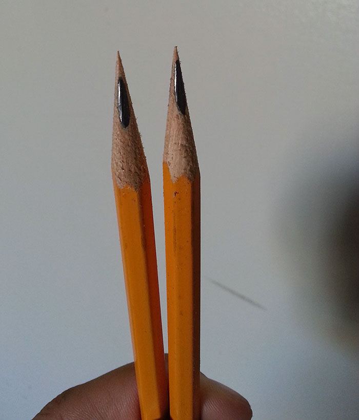 When Pencils Do This Garbage