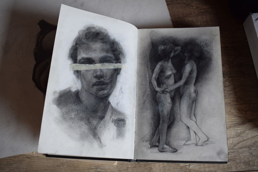 I Found This Pencil Artist Called Jossluka !