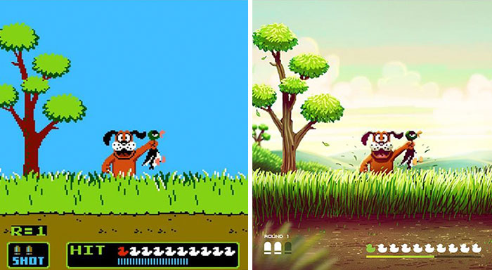 Artist Takes Old NES Games’ Look To Another Level In Photoshop