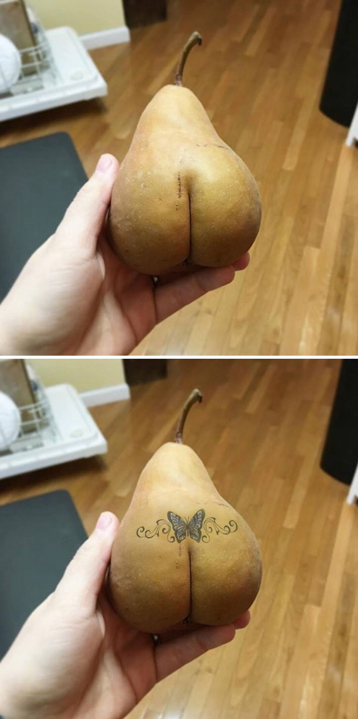 Perfect Pear Butt Photoshop Battle
