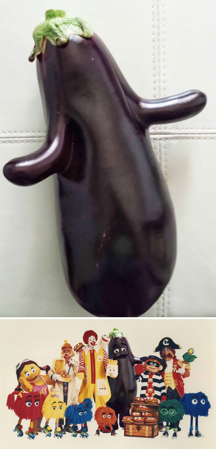 This Eggplant With Arms