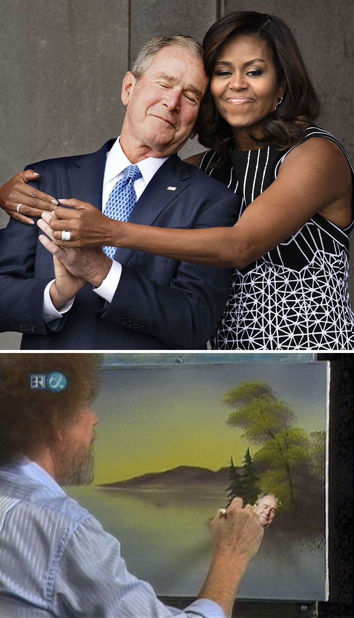A Very Happy Bush