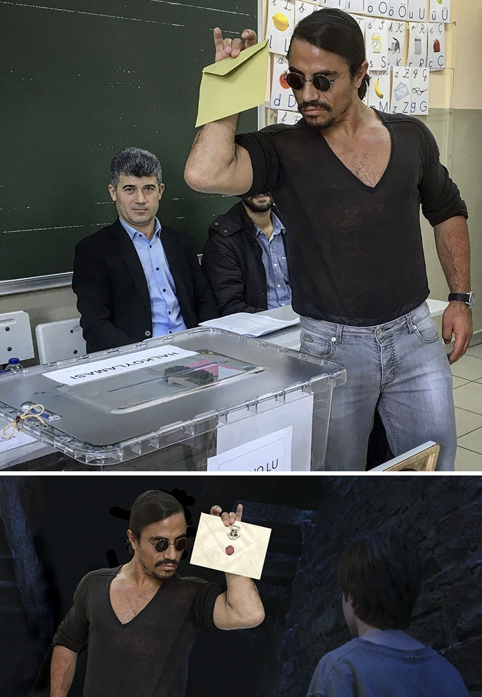 Nusret (aka Salt Bae) Voting In Today's Referendum In Turkey