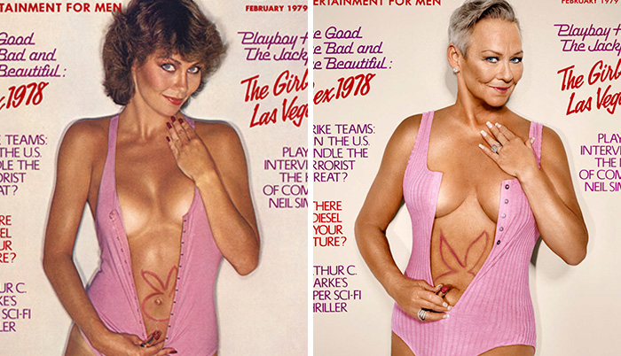 7 Conejitas de Playboy recrean las portadas en las que aparecieron 30 años después