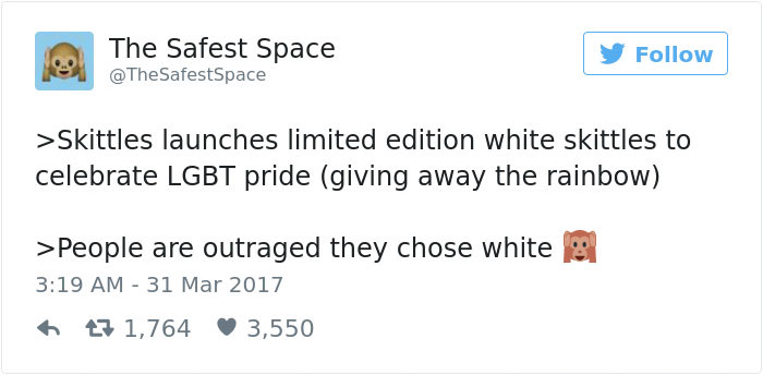 Skittles Releases White Candies For Pride Month, And Internet's Reaction Is Not What They Expected