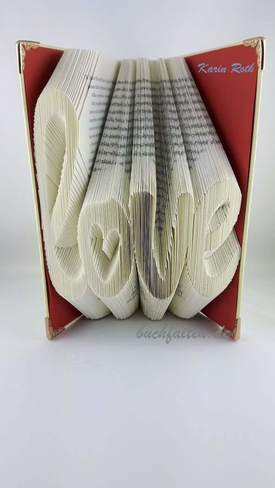 I Turn Books Into Works Of Art