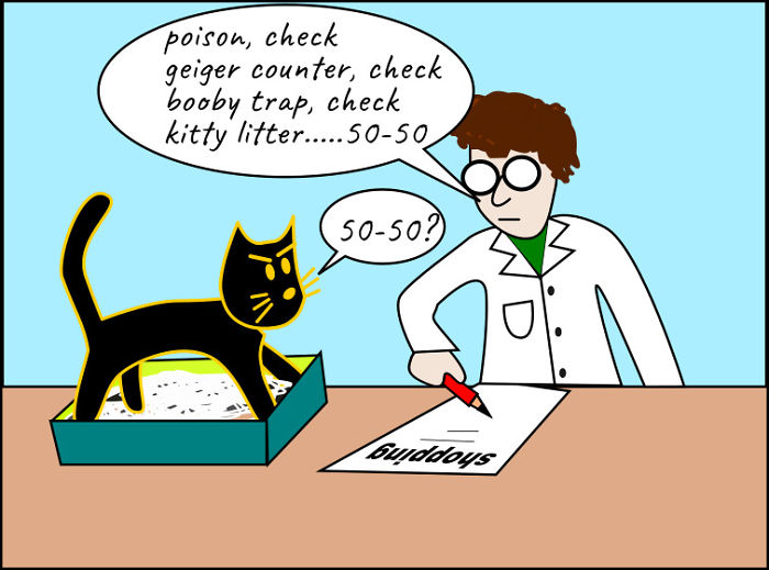 Schrödinger And His Cat Jokes