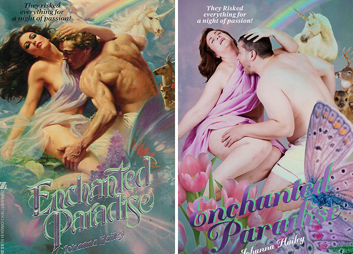 Regular People Recreate 10 Corny Romance Novel Covers And It’s Hilarious