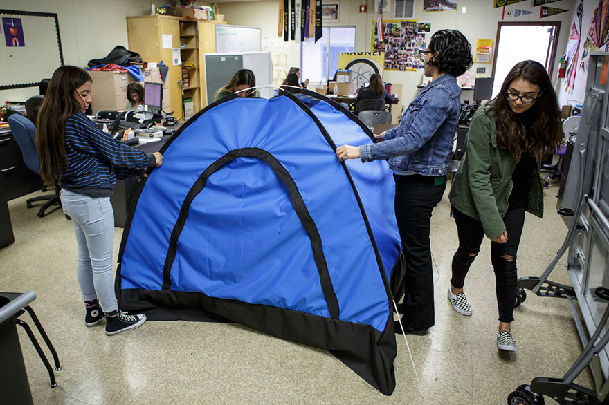 Teen Girls Invent Solar-Powered Tent For Homeless With No Engineering Experience, Win Grant From MIT