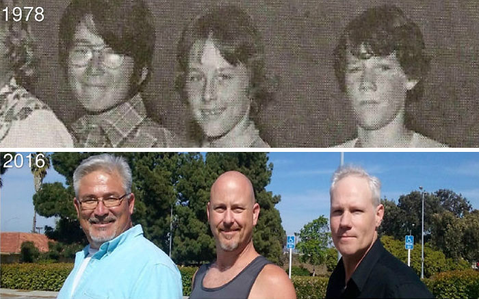 My Friends Sam, Shawn And Myself (ron), Friends For 4 Decades.