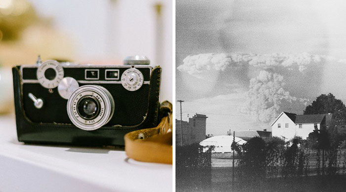 Woman Buys Old Camera In Thrift Store, Develops Its Film, And Discovers Mt. St. Helens Eruption Photos