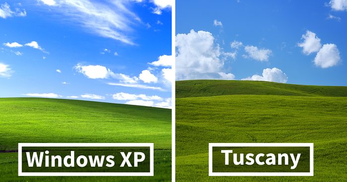 I Photographed Tuscany And It Looks Like The Classic Windows XP Wallpaper |  Bored Panda