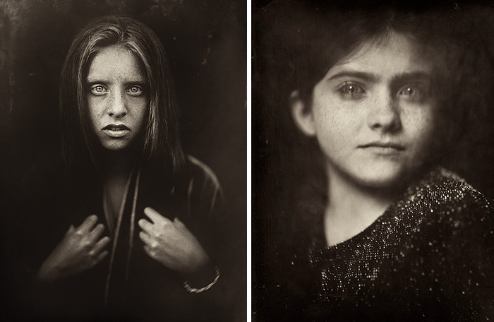 Photographer Uses 166-Year-Old Technique To Shoot Kids, And The Result Is Haunting