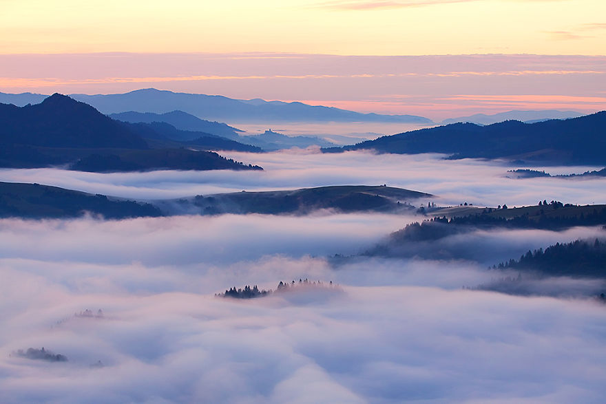 Before Sunrise In The Pieniny Mountains