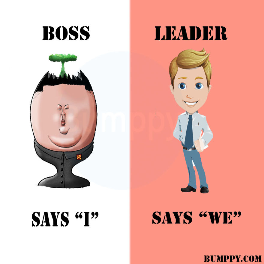 Leader V/s Boss