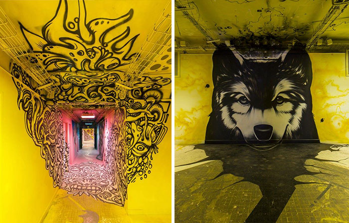 School Asks 100 Graffiti Artists To Paint It Before Renovation, And Result Is Better Than Any Renovation
