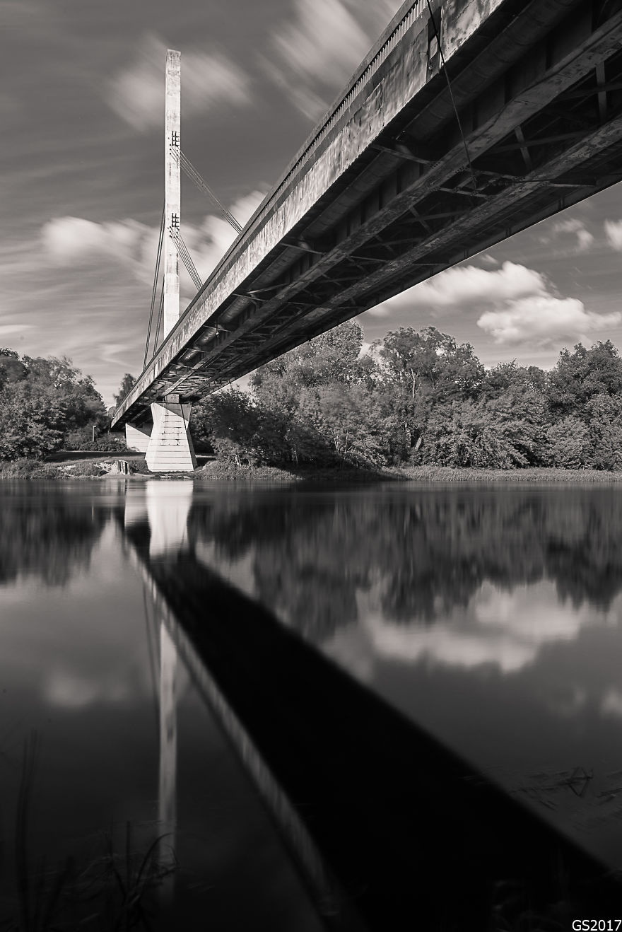Under The Bridge: I Photographed 14 Bridges In Lithuania's Capital Vilnius From Below
