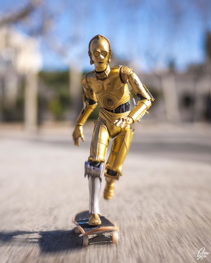 I Brought My C-3po Action Figure To Life