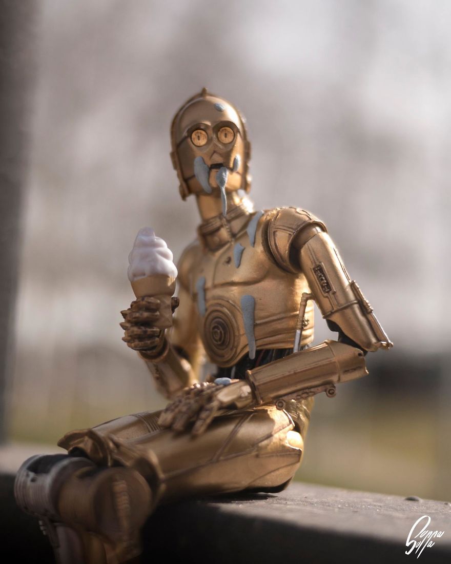I Brought My C-3po Action Figure To Life