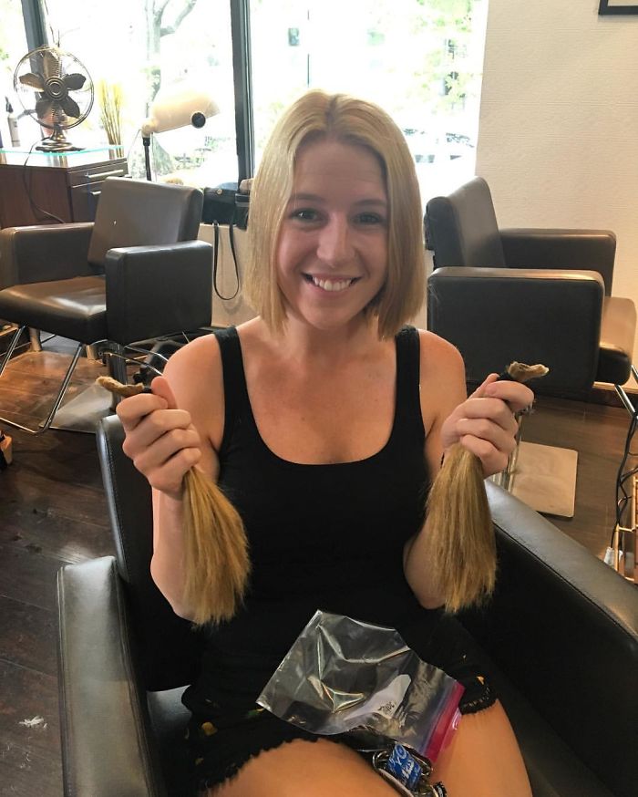 10 Inches Off And Gone To Charity!