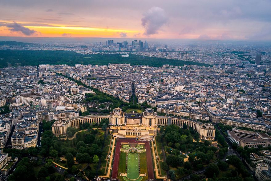 300 Meters Above Paris View