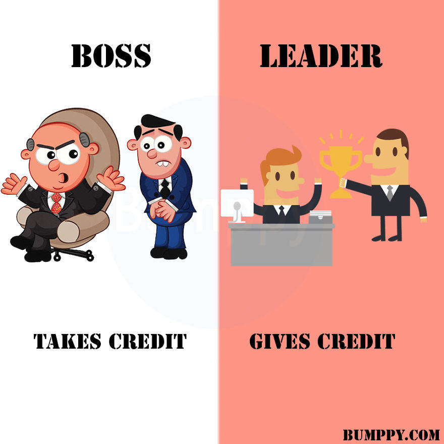 Leader V/s Boss