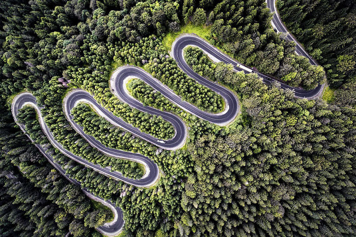 Carretera infinita a Transilvania, Rumanía (Naturaleza, 2º lugar)