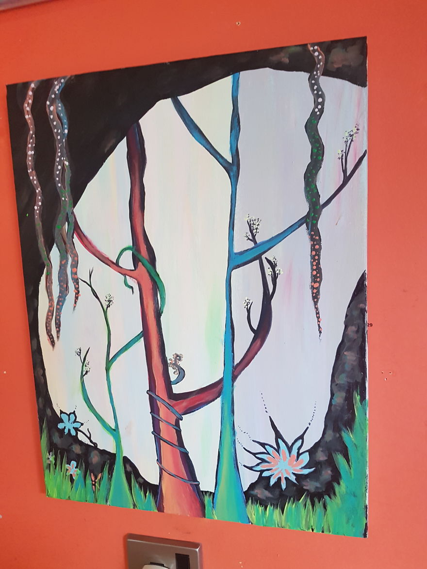 Art Made With A Focus On Vivid Dream Colours.
