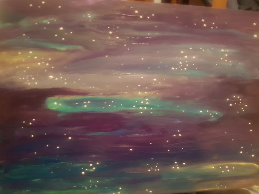 Art Made With A Focus On Vivid Dream Colours.
