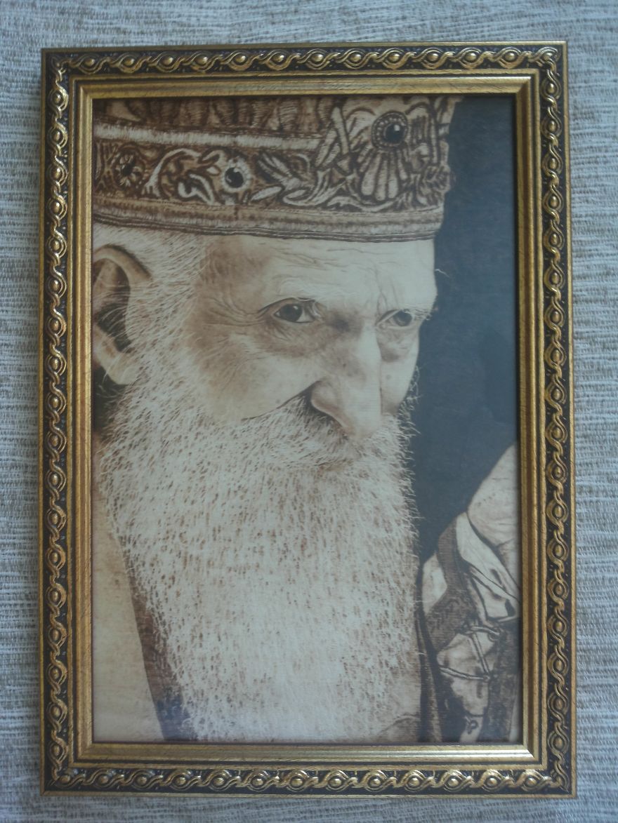Woodburning, Pyrography Portraits