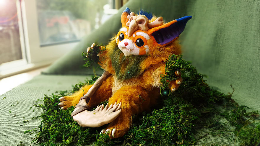 We Create Gnar From The Game "League Of Legends"