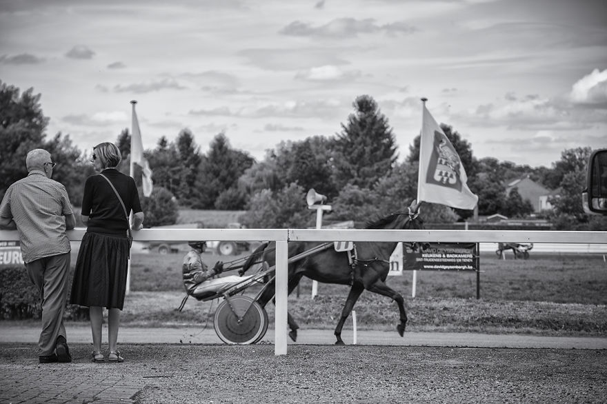 I Visit The Jekerhippodrome In Tongeren, Belgium, To See The Horse Races And Capture Its Strange Atmosphere