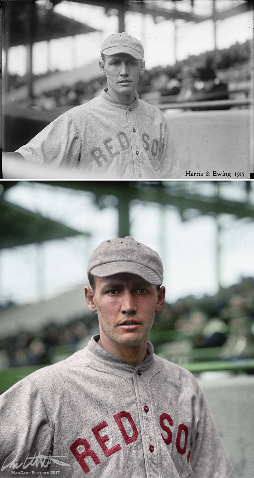"Smokey" Joe Wood. Boston Red Sox, 1915